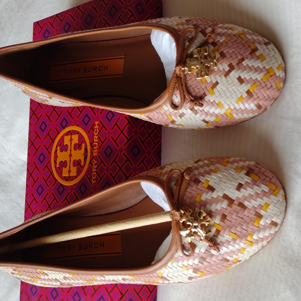 Tory Burch charm ballet flats